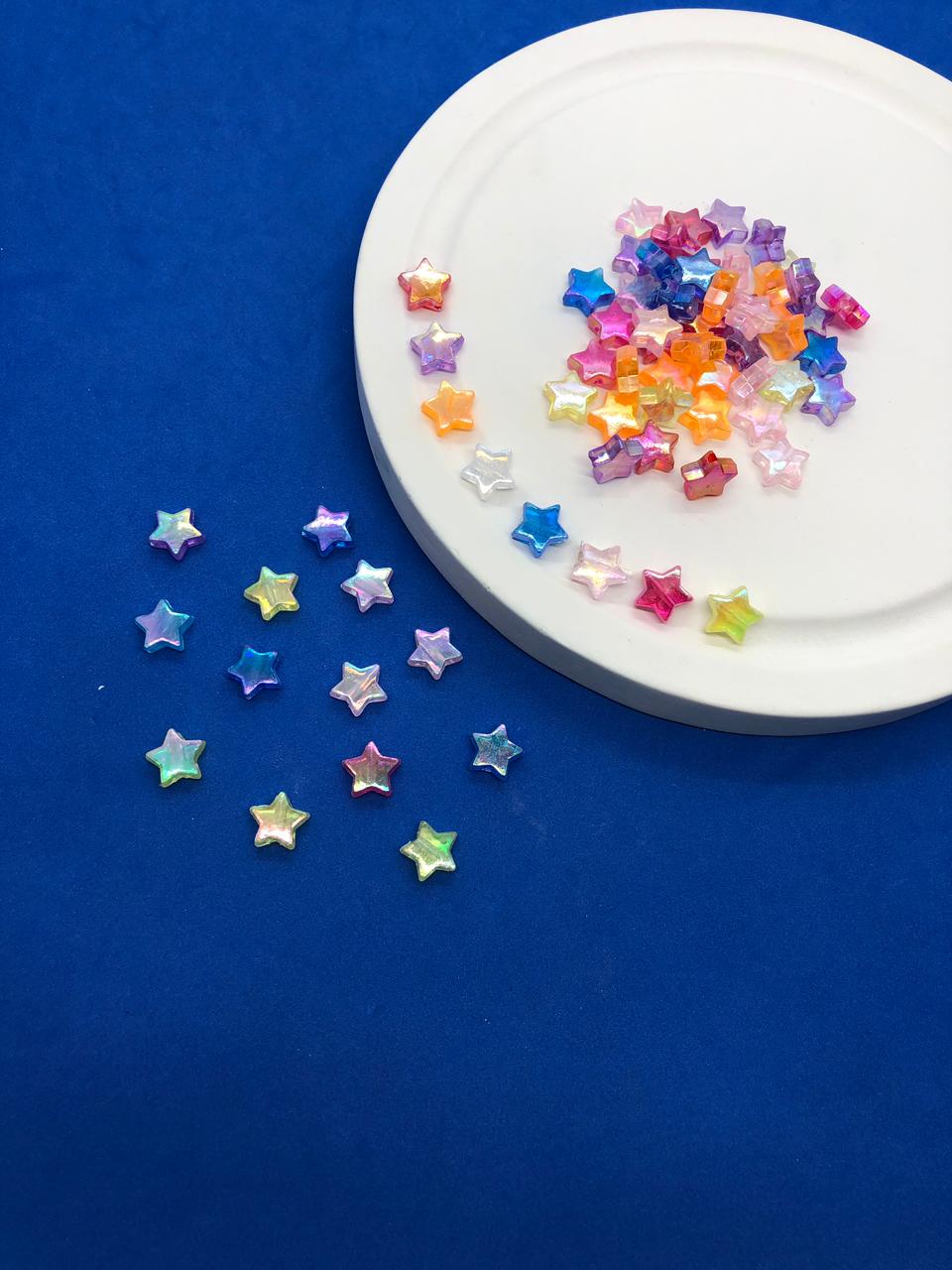 ESTRELLA ACRILICO AB 10MM 12PCS