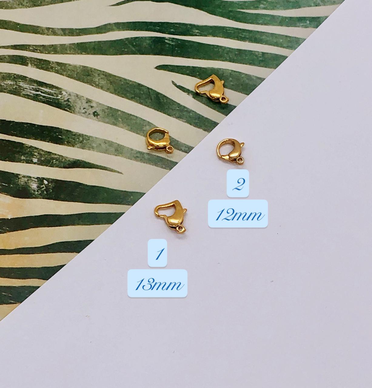 BROCHE DE PERICO CORAZON 13MM