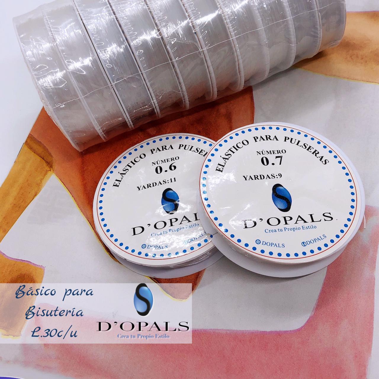 ELASTICO PARA PULSERAS DOPALS #0.6 11 YARDAS