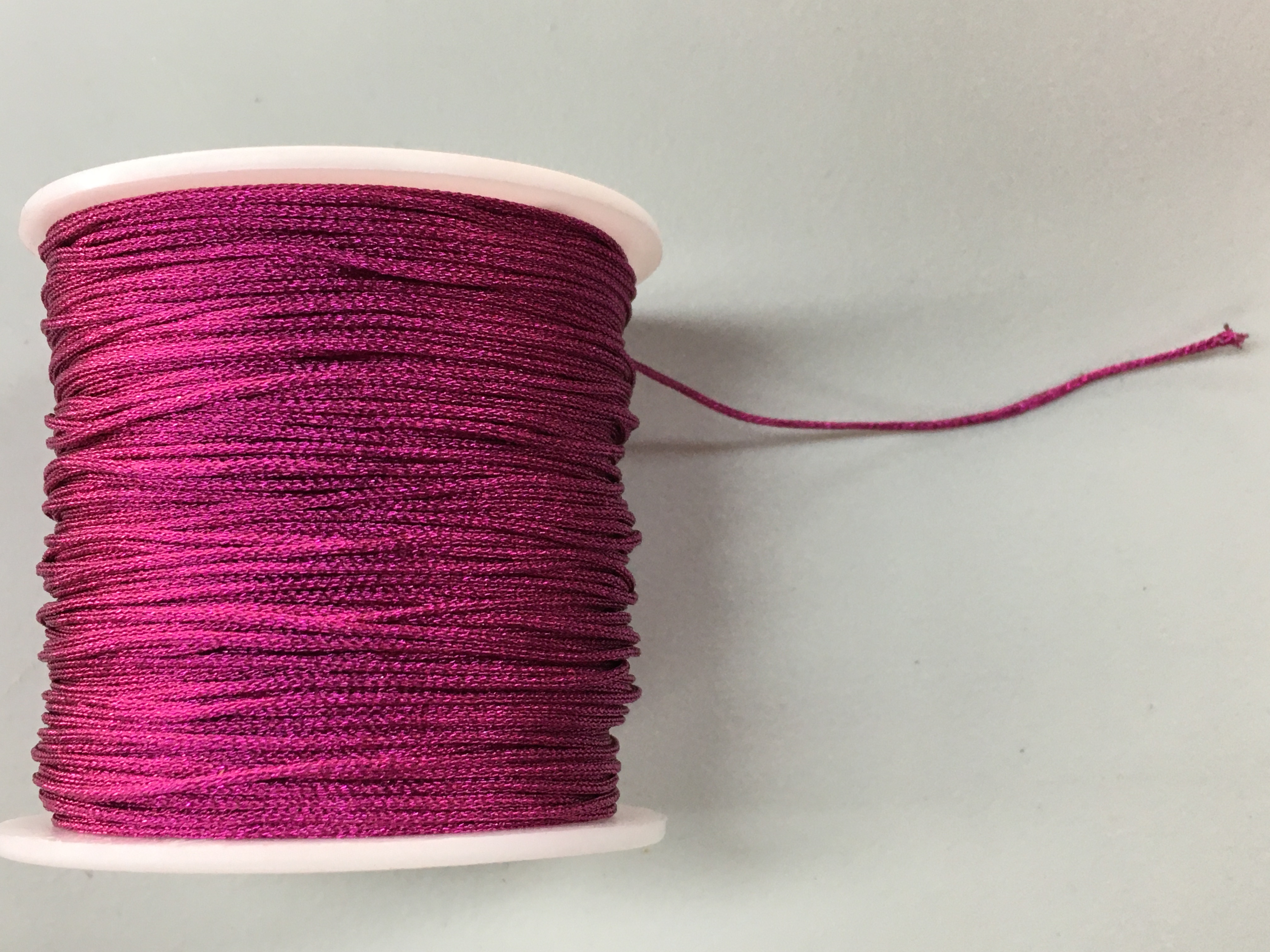 HILO METALIZADO 1MM ROLLO 100 METROS