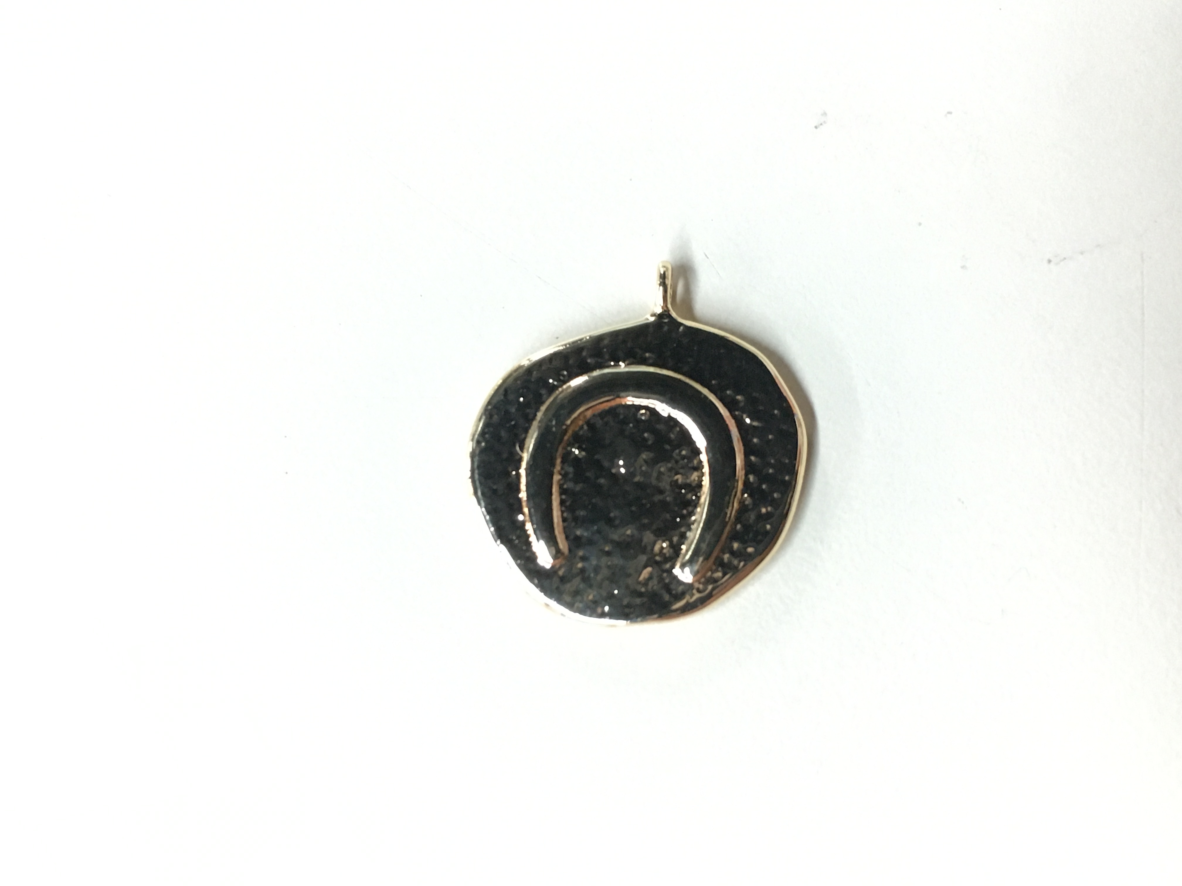 DIJE CABALLO/HERRADURA ELECTROENCHAPADO