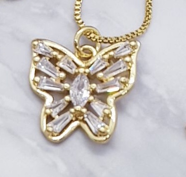 DIJE MARIPOSA MICROCIRCONIA