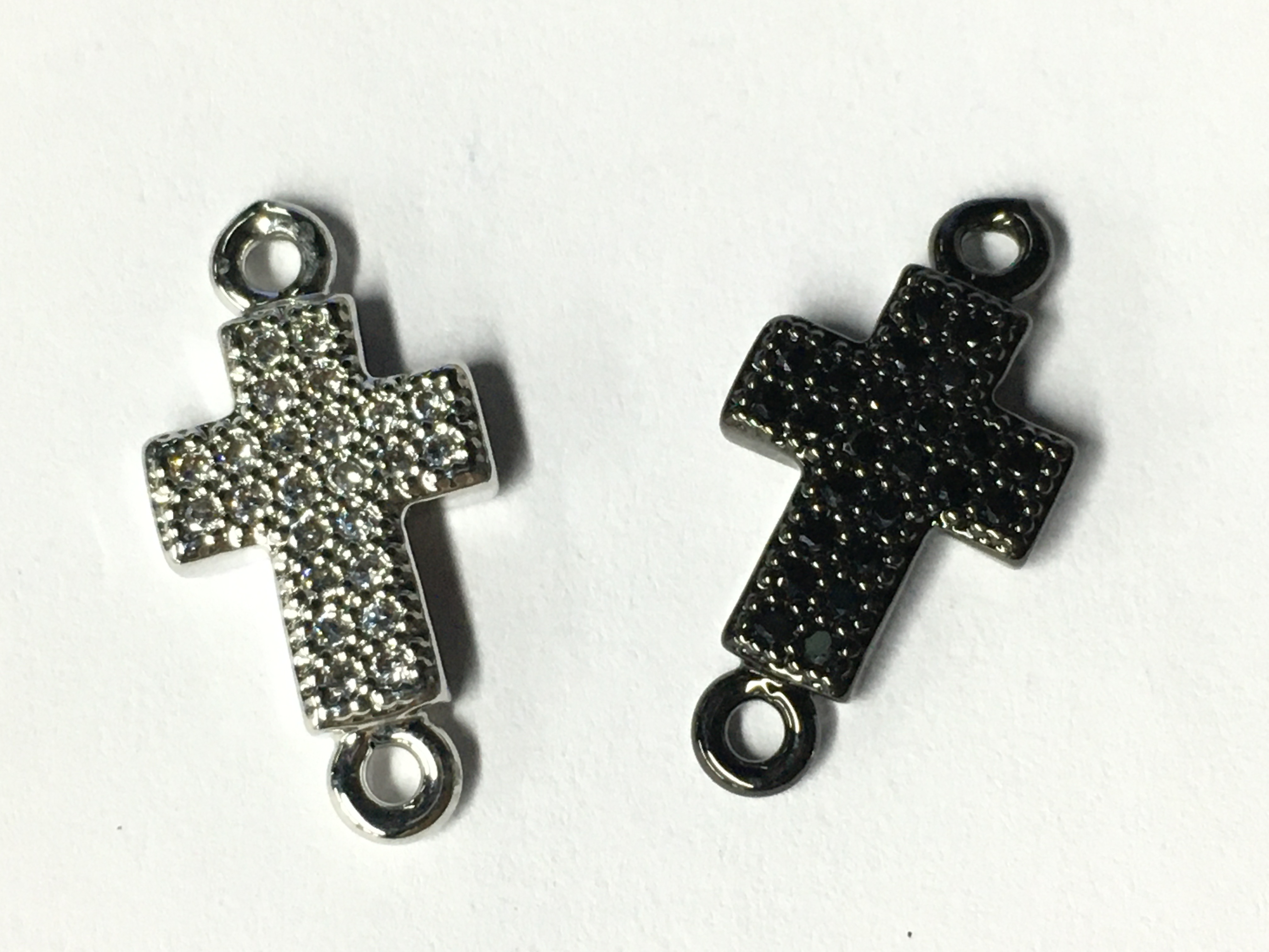 DIJE CRUZ MICROCIRCONIA 9X18MM