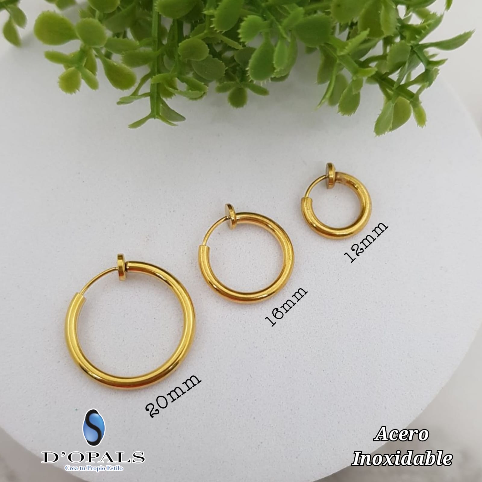 HUGGIES DE PRESION ACERO