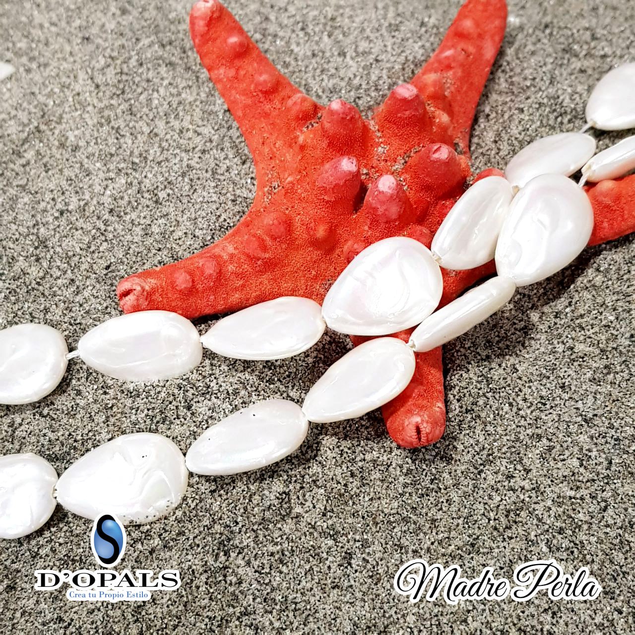 MADRE PERLA GOTA 15X30MM