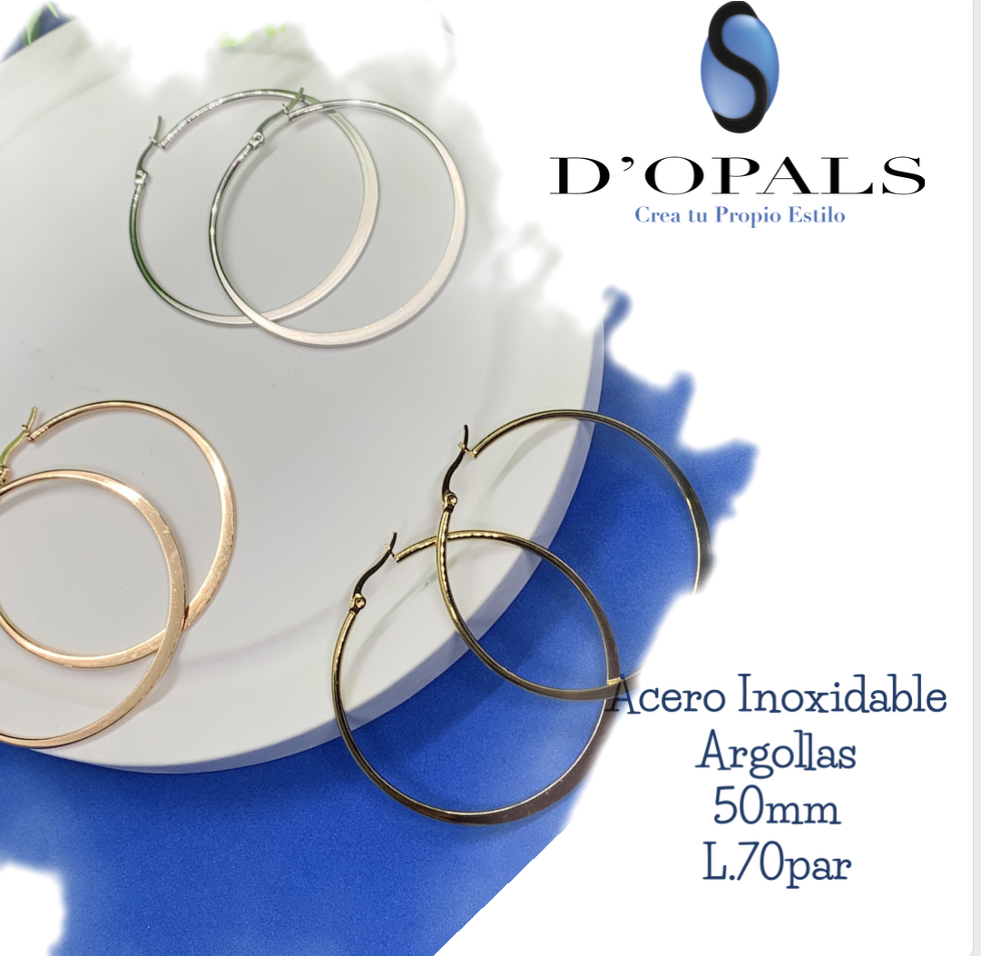 ARGOLLAS 50MM ROSE GOLD
