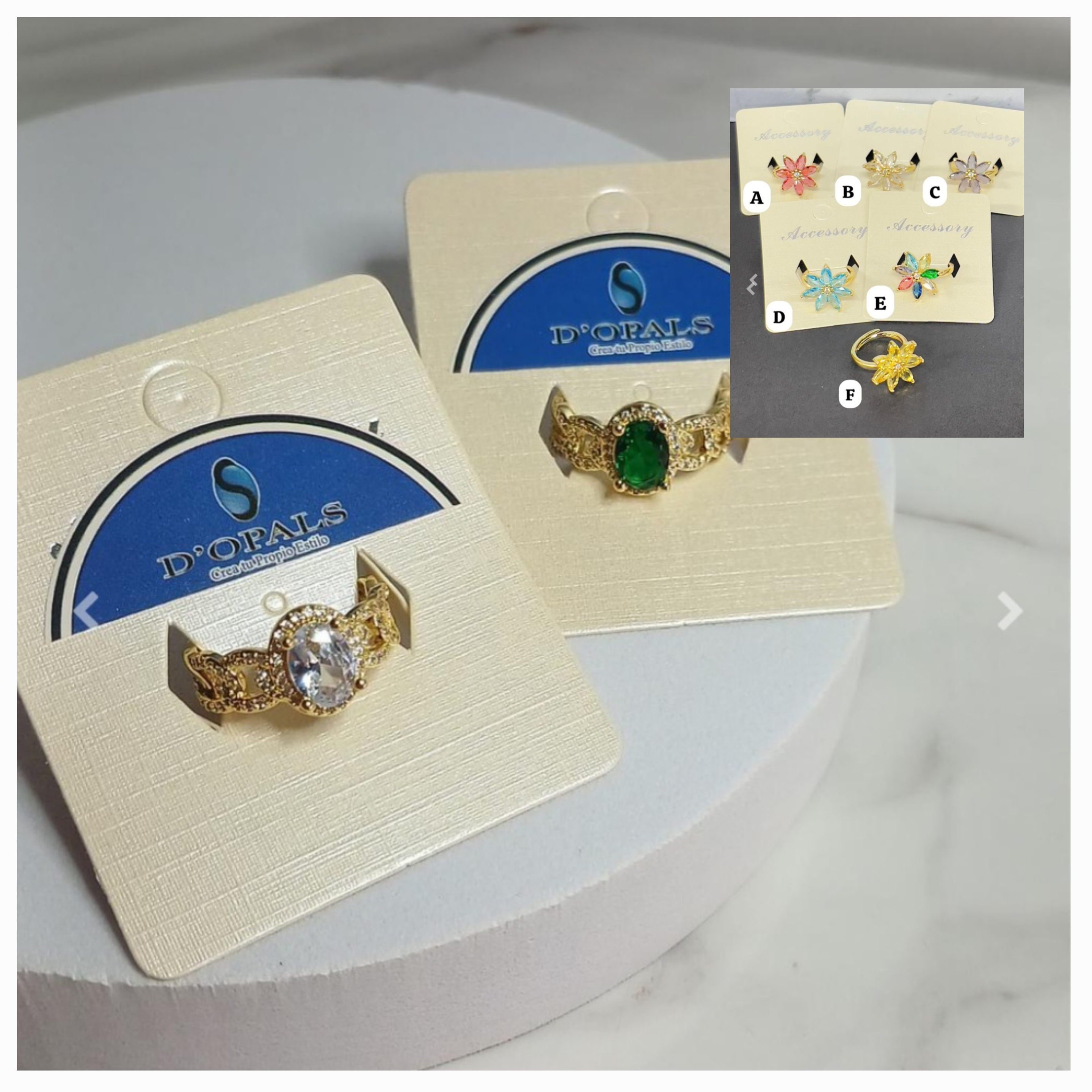 ANILLOS AJUSTABLES MICROCIRCONIA