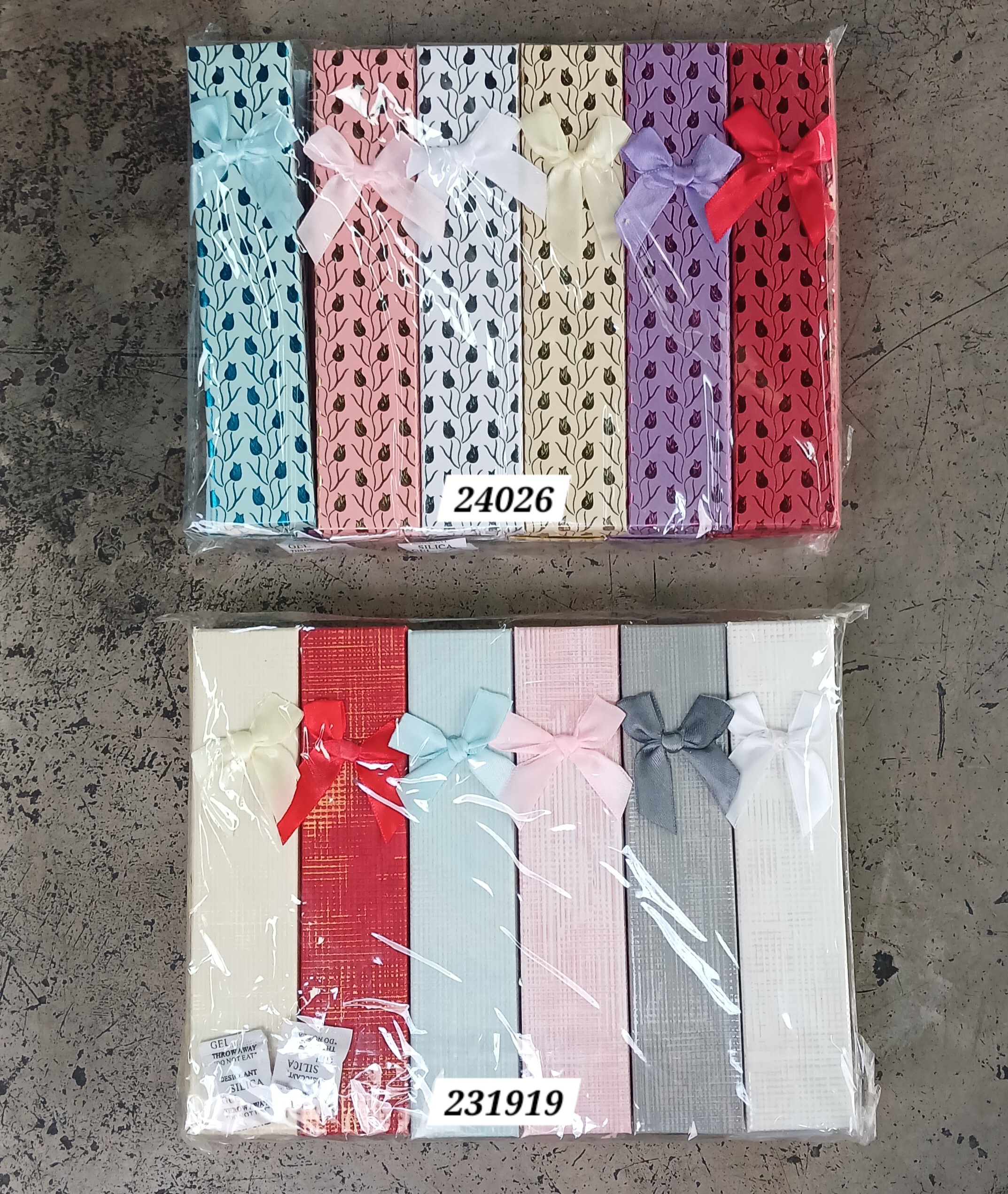 CAJA PARA REGALO 4X21CM 12PCS