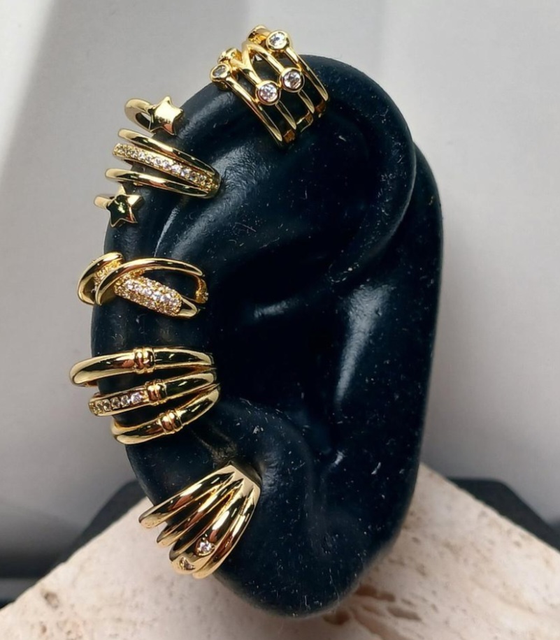 EAR CUFF DE MICROCIRCONIA