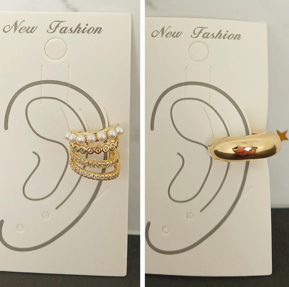 EAR CUFF DE MICROCIRCONIA