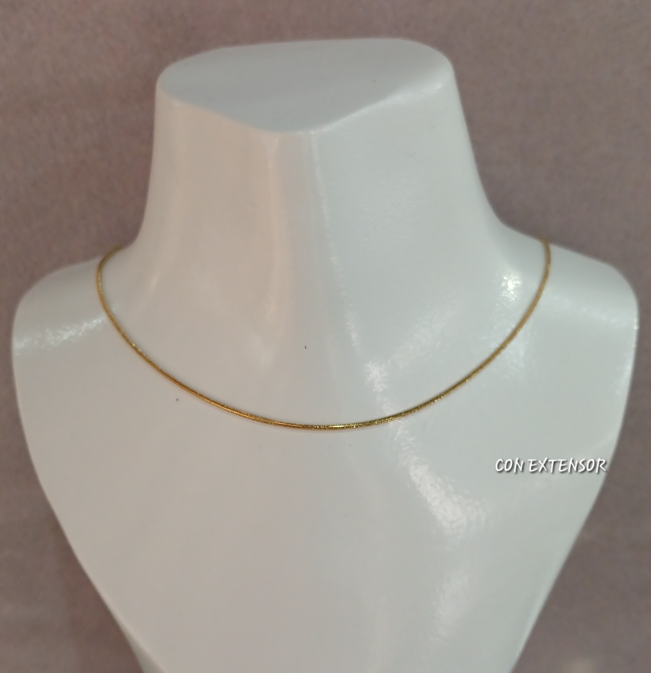 CADENAS TERMINADAS DE ACERO 50CM