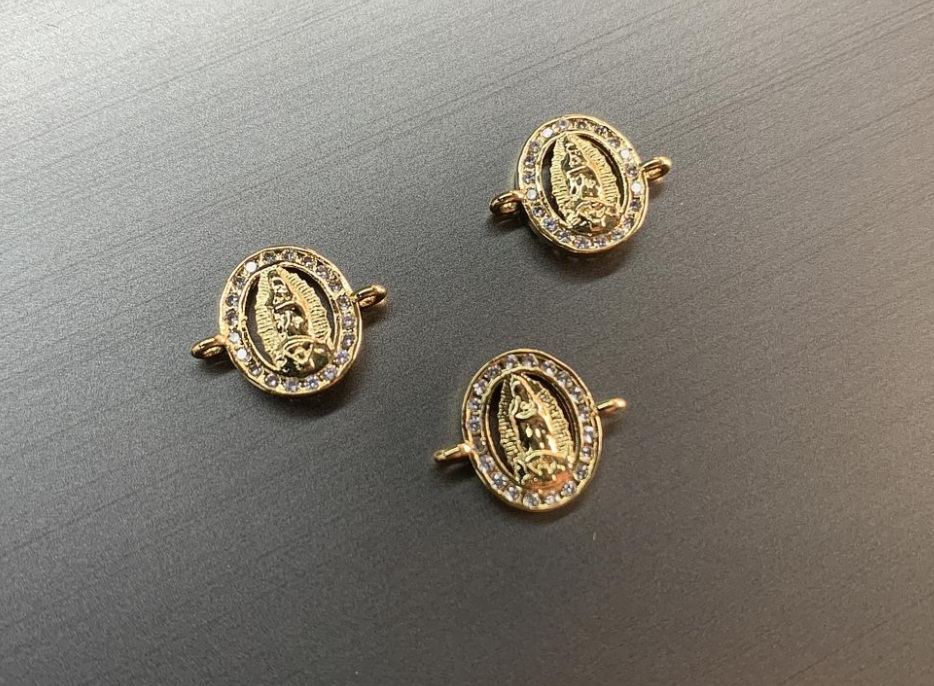 DIJE VIRGEN GUADALUPE MICROCIRCONIA