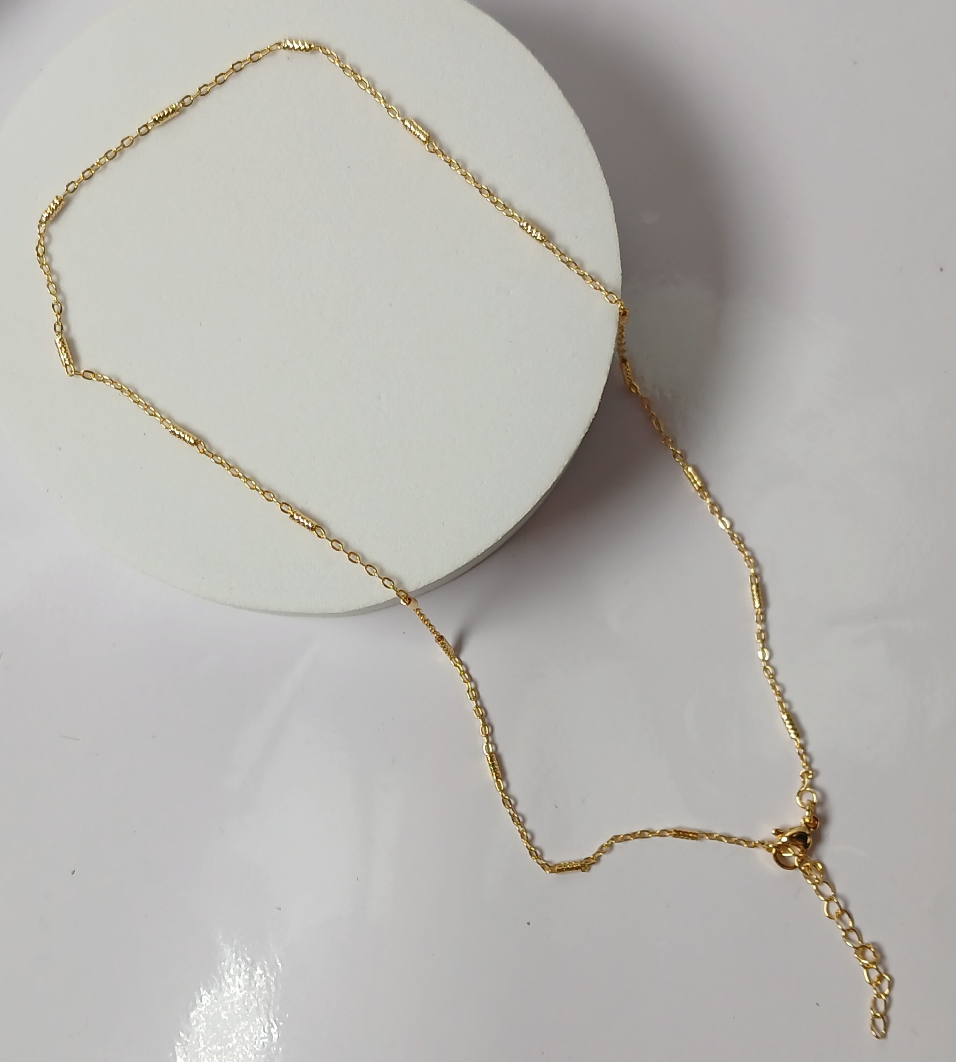 CADENA TERMINADA DE MICROCIRCONIA