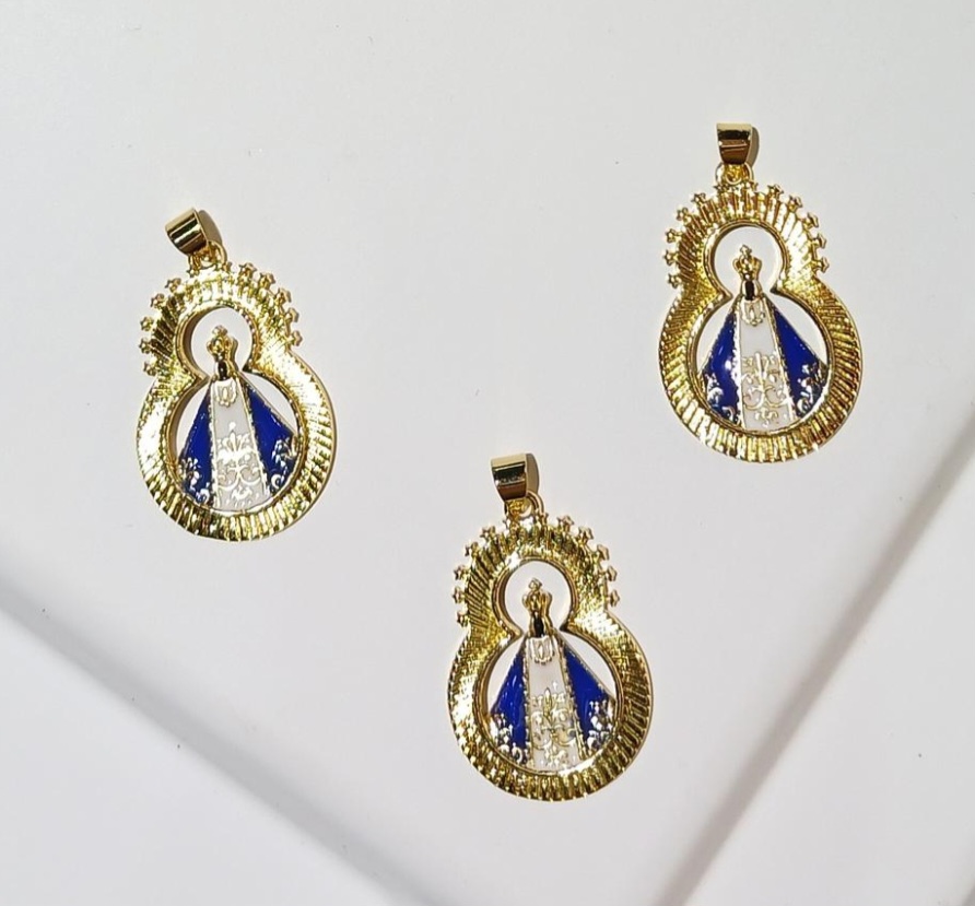 DIJE VIRGEN DE SUYAPA MICROCIRCONIA