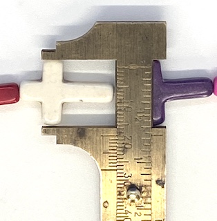 MAGNESITE CRUZ MULTICOLOR 18*25MM