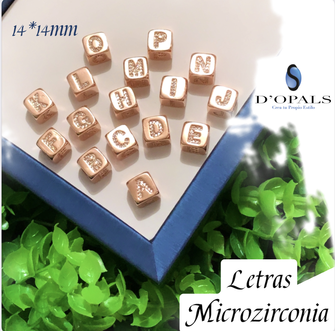 SEPADOR LETRA P CUBICA  14X14MM