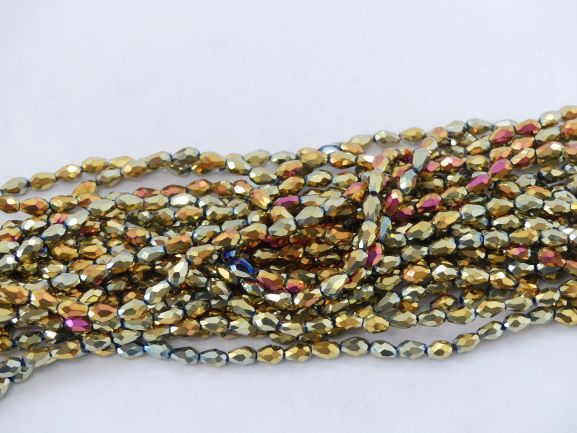 CRISTAL DE GOTA FACETEADO 5X3MM