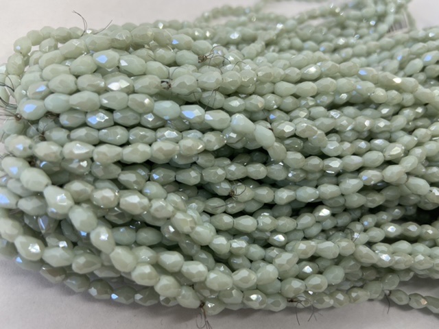 CRISTAL GOTA FACETEADA 4X6MM