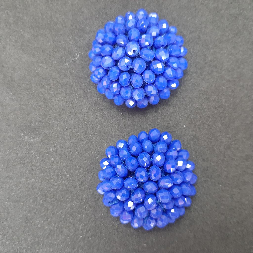 MEDIA BOLA DE CRISTALES TEJIDOS