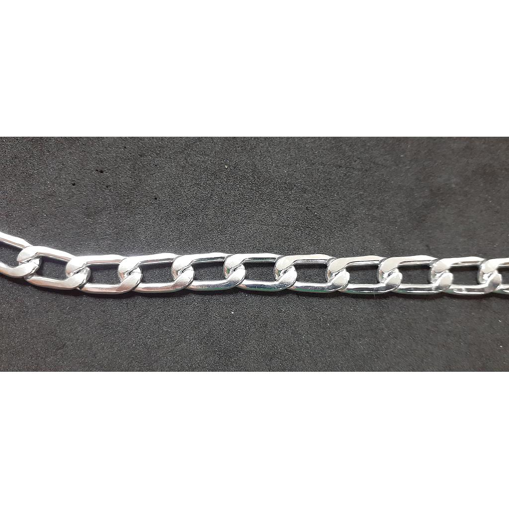CADENA DE ALUMINIO PLATEADA