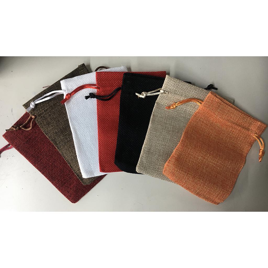 BOLSA YUTE MEDIANA 10X14CM 11PCS