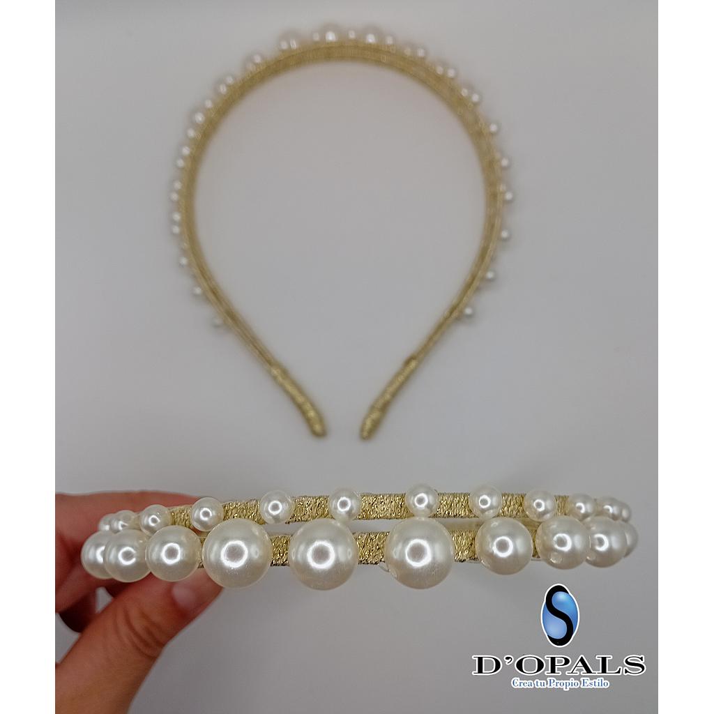 DIADEMA PARA CABELLO CON PERLAS