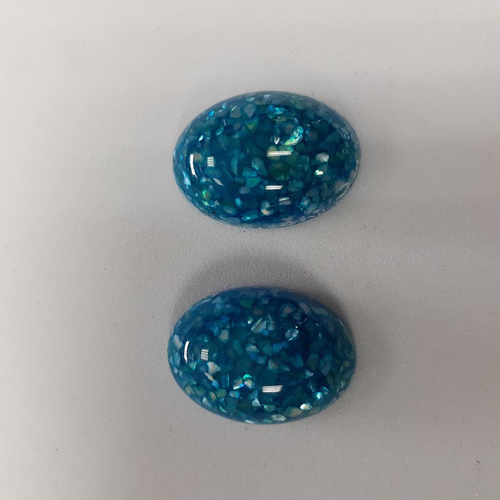 OVALADA DE PEGAR TURQUESA