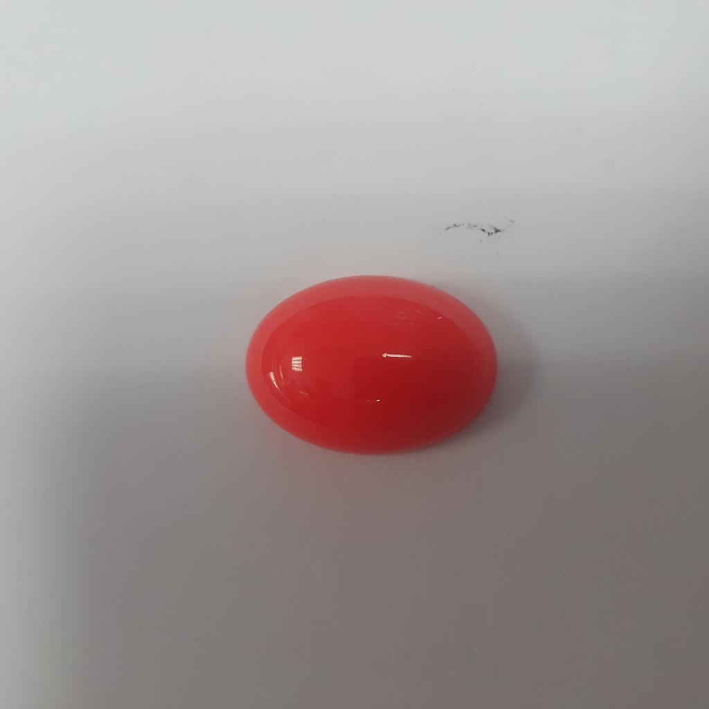 OVALADO DE PEGAR NARANJA 18X25MM