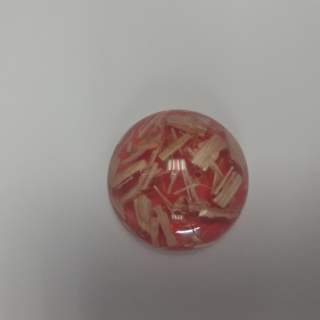 REDONDA DE PEGAR ROJA 25MM