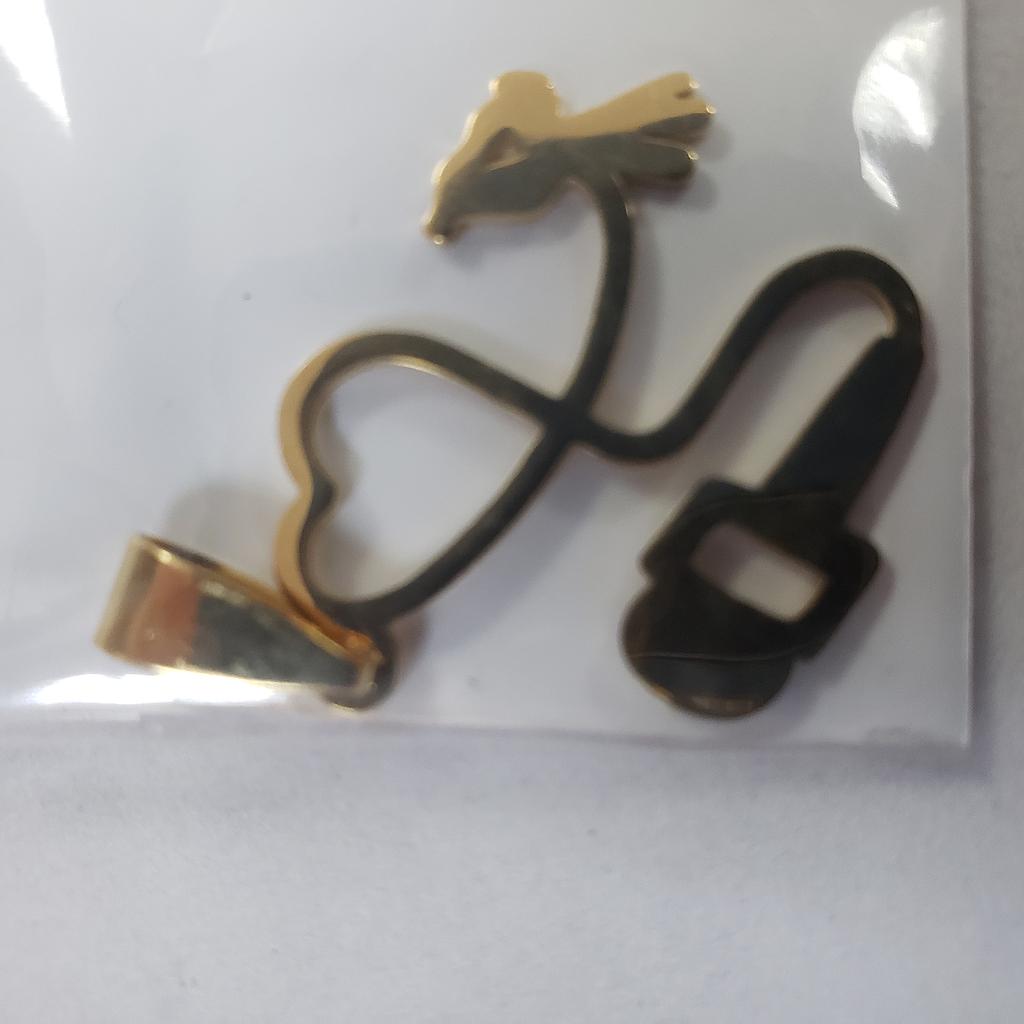 DIJE MICROFONO ACERO