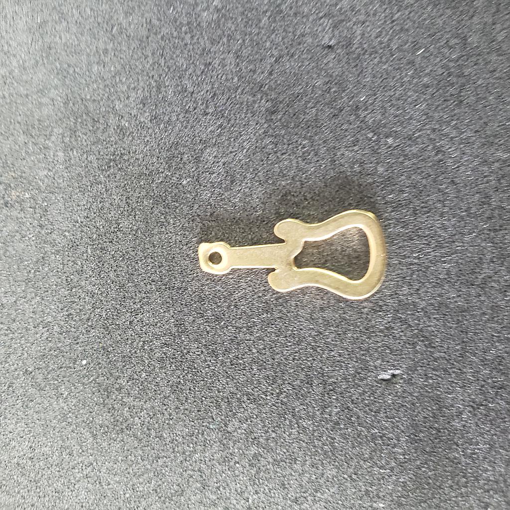 DIJE GUITARRA DE ACERO