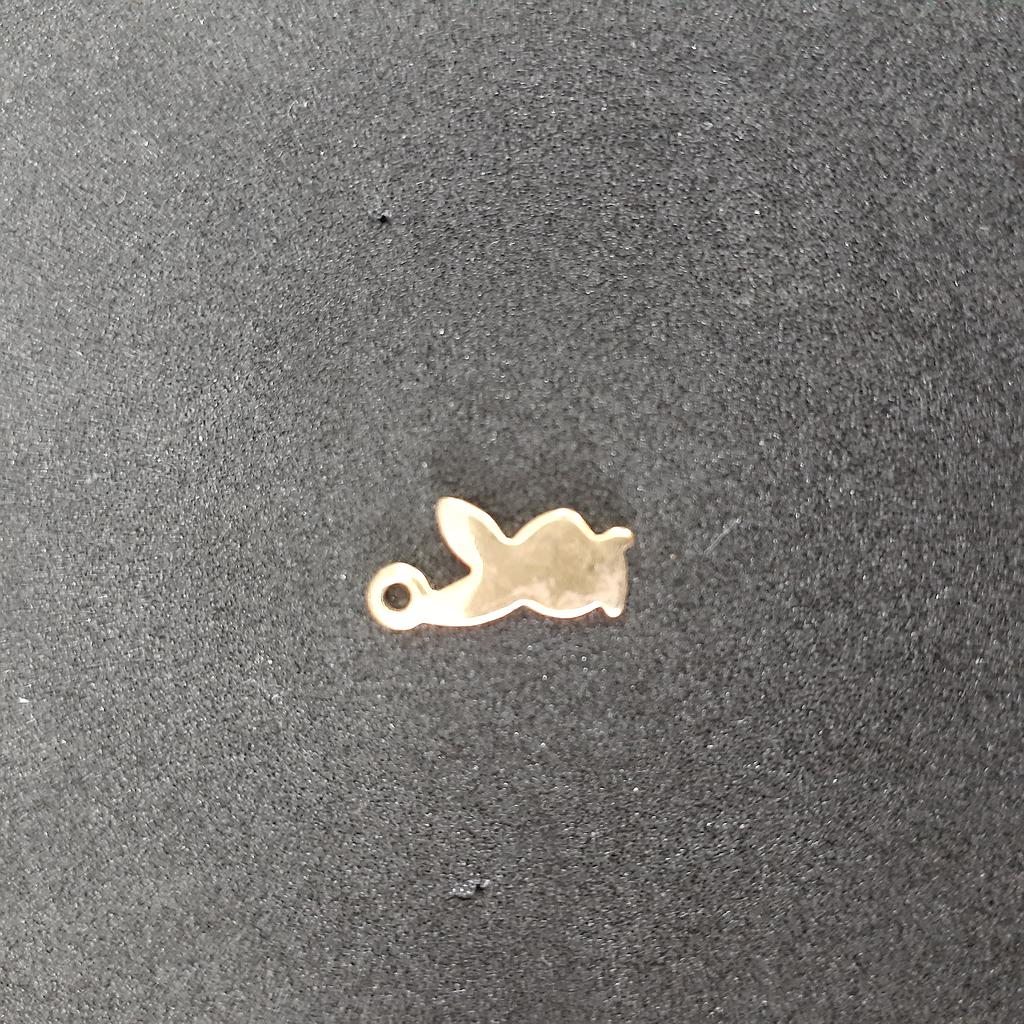 DIJE CONEJO DE ACERO