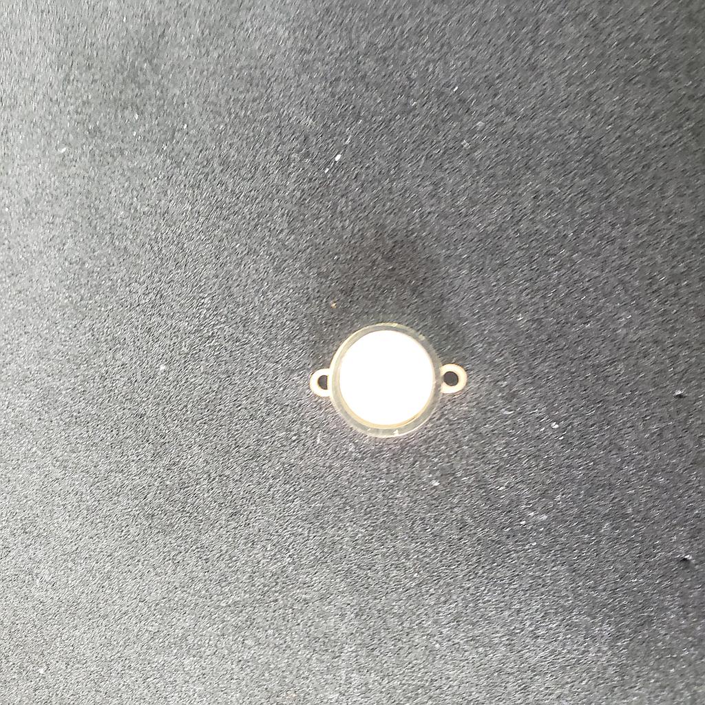 DIJE DE ACERO Y COCHA