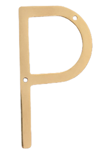DIJE LETRA P 40MM