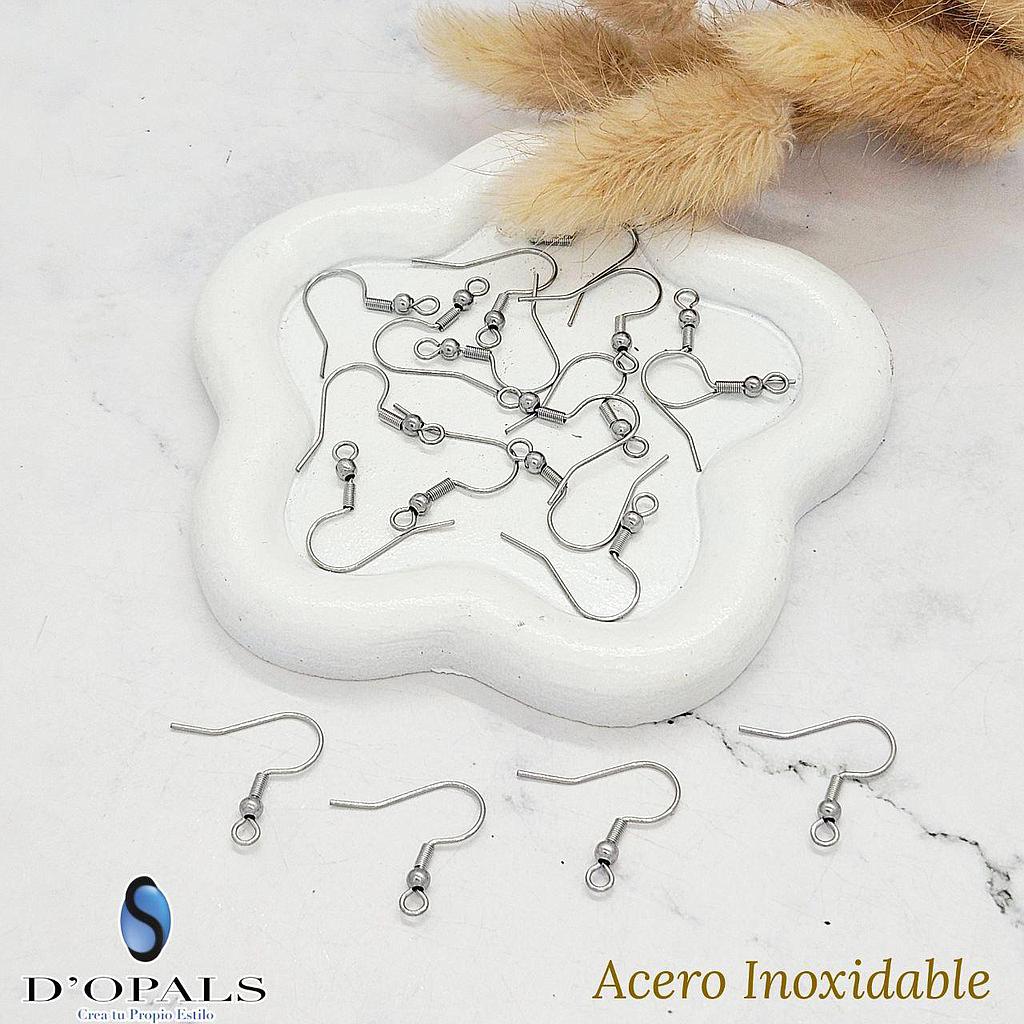 PATENTE DE GANCHITO ACERO PLATEADO