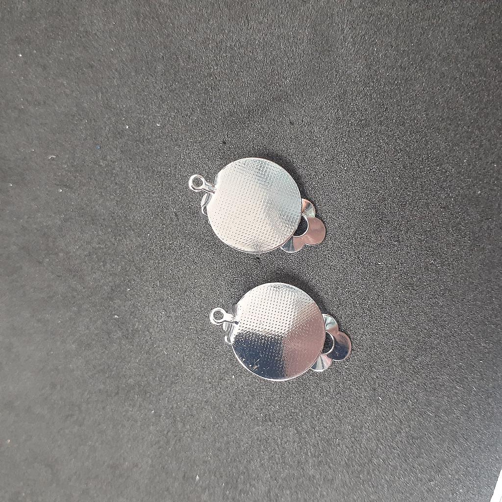 PATENTE DE PRESION PLATEADA ACERO