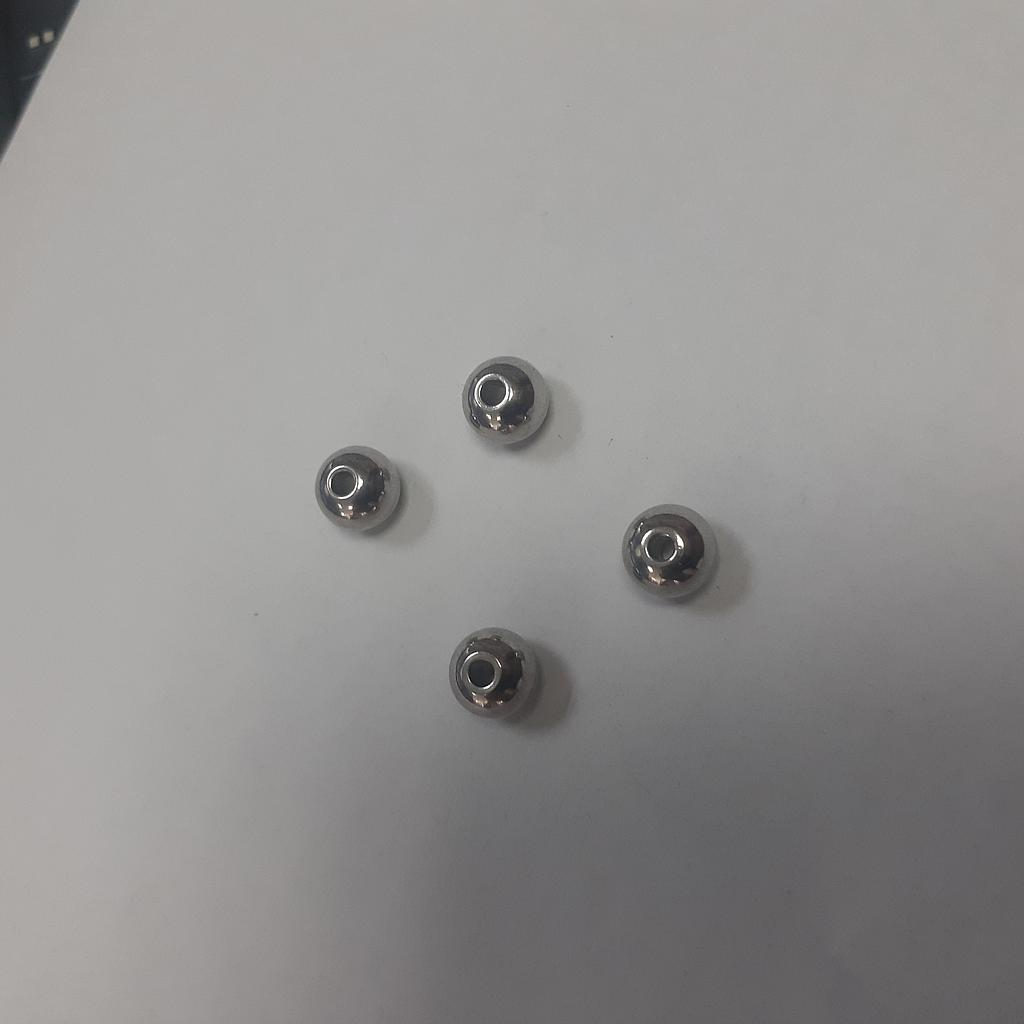 SEPARADOR PLATEADO 6MM ACERO 50PCS