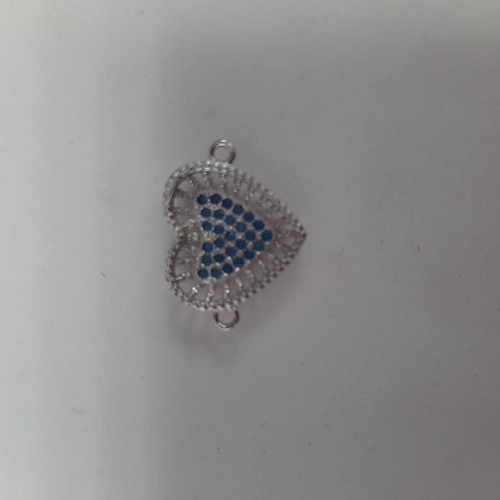 SEPARADOR CORAZON MICROCIRCON PLATEADO