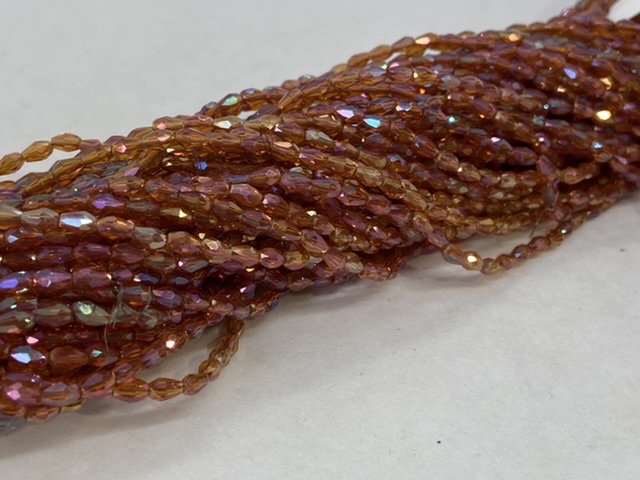 CRISTAL DE GOTA FACETEADO 3X2MM