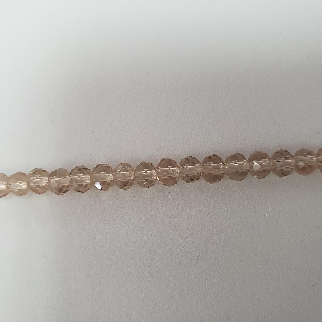 CRISTAL RONDEL CAFE CLARO 4MM