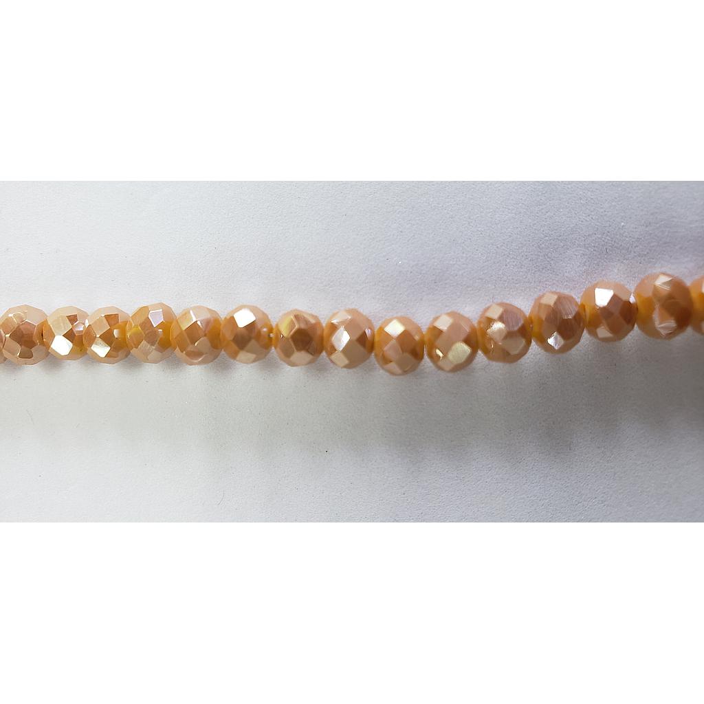 CRISTAL RONDEL MOSTAZA 6MM