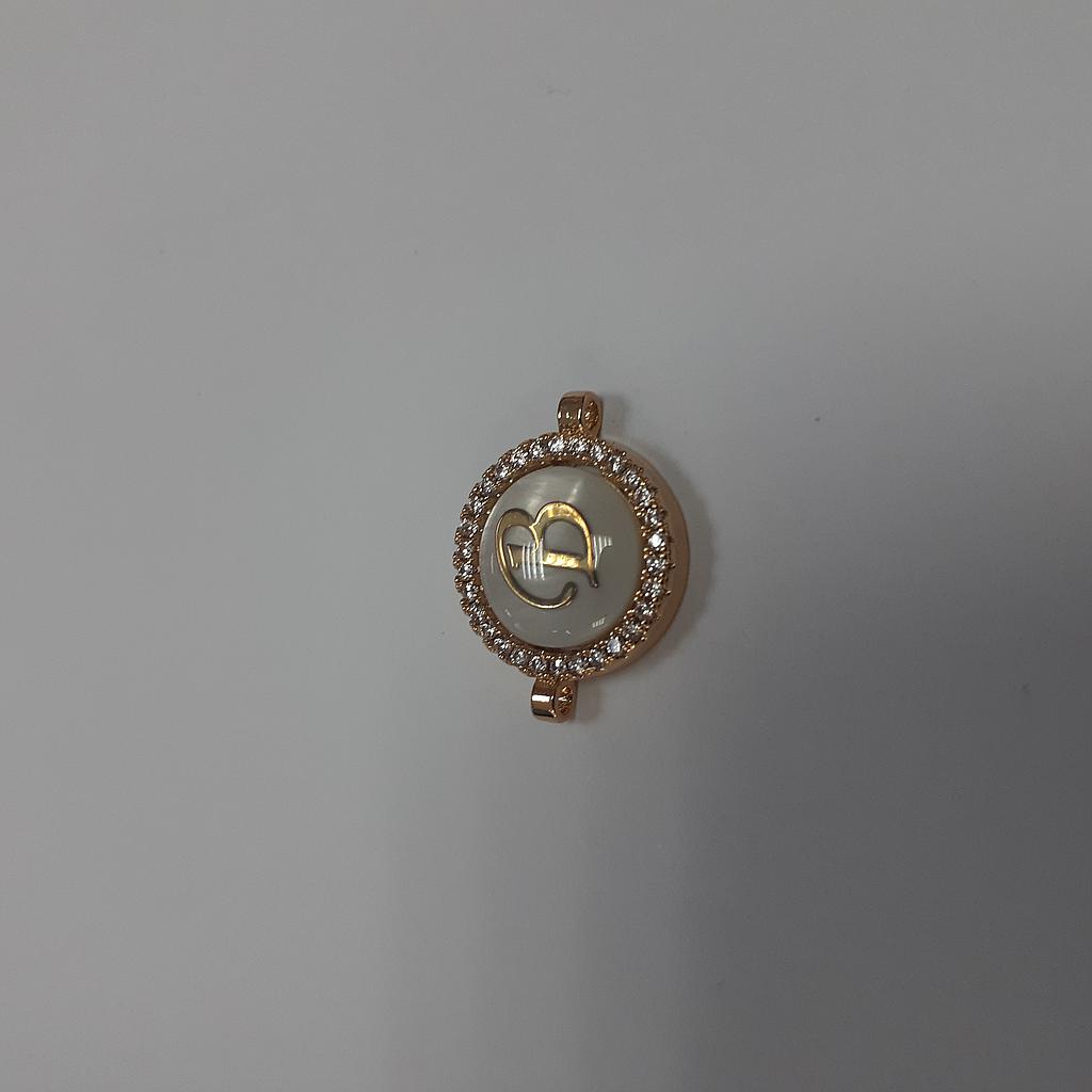 DIJE LETRA B PARA PULSERA