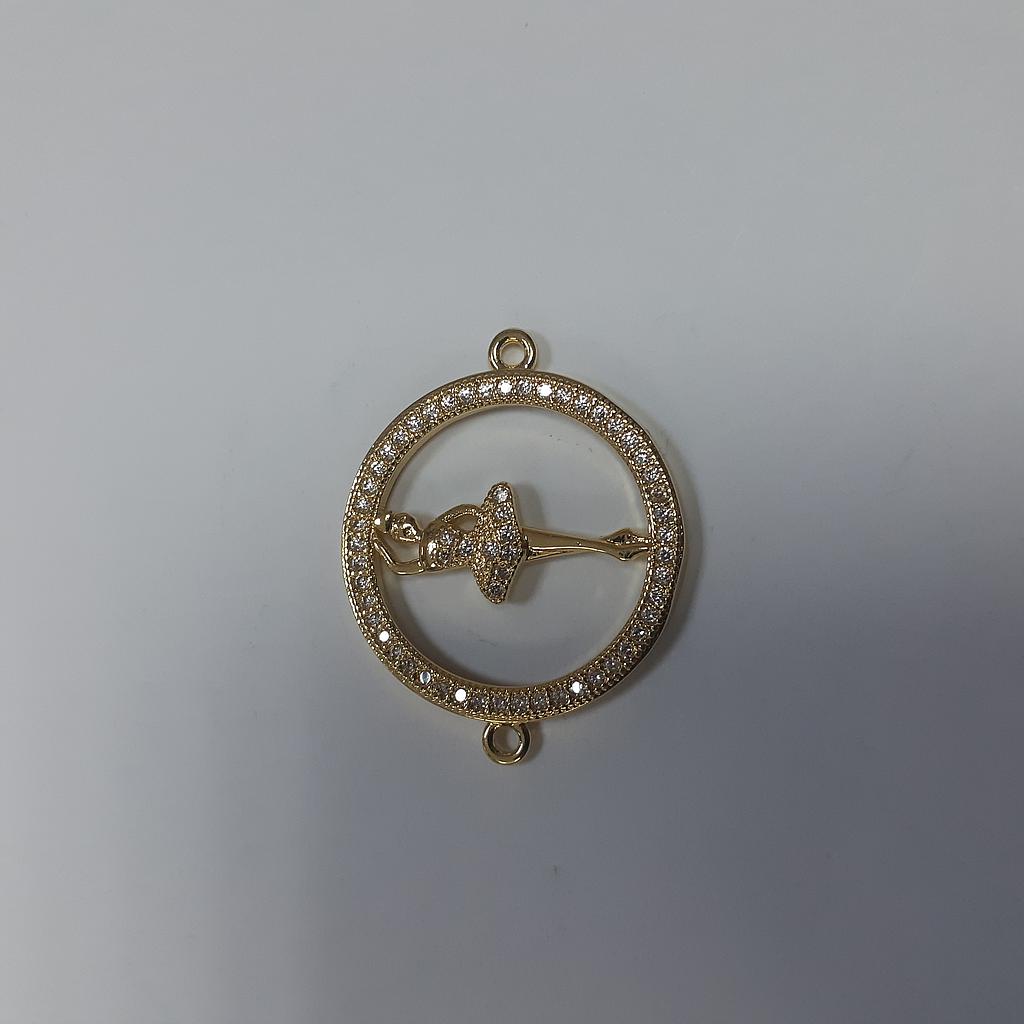 DIJE BAILARINA MICROCIRCON 