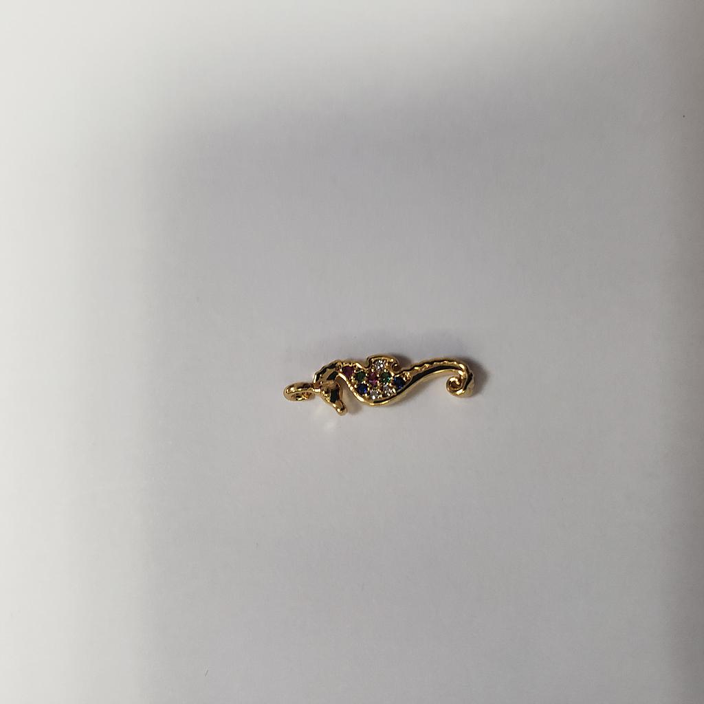 DIJE CABALLITO MICROCIRCON    