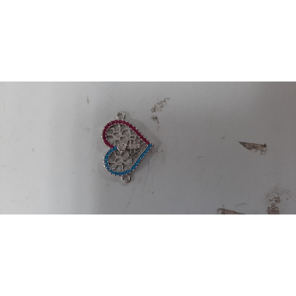 DIJE CORAZON MICROCIRCON  