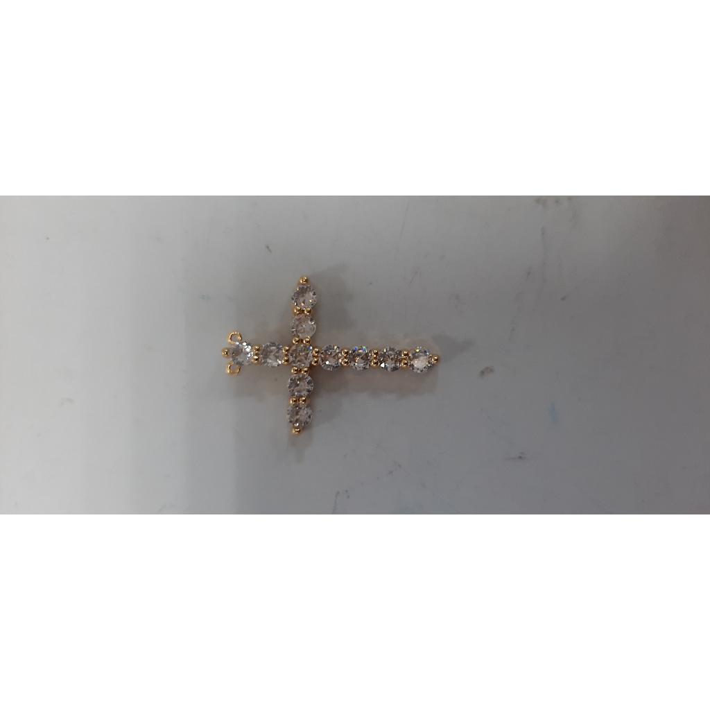 DIJE CRUZ MICROCIRCON 