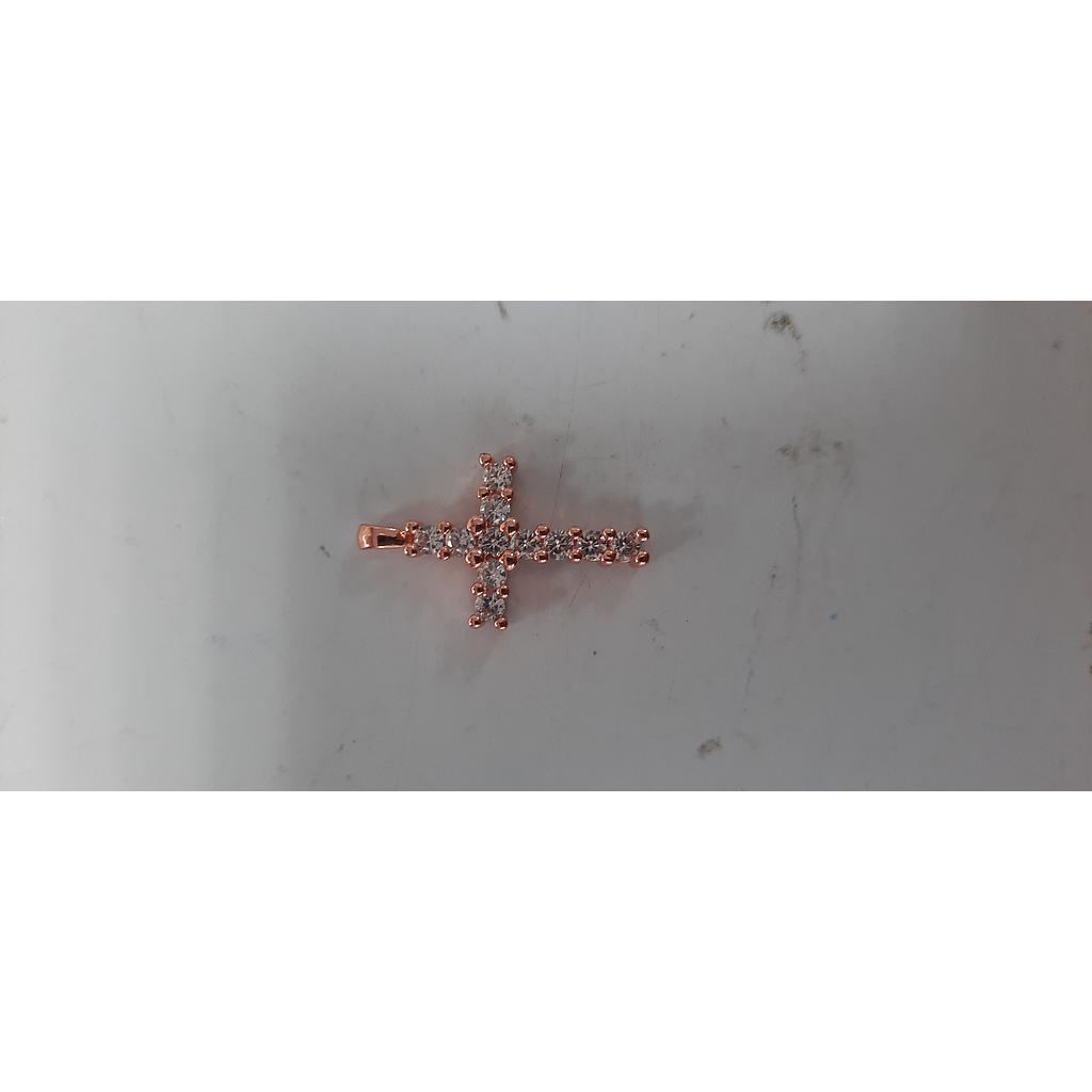 DIJE CRUZ MICROCIRCON  