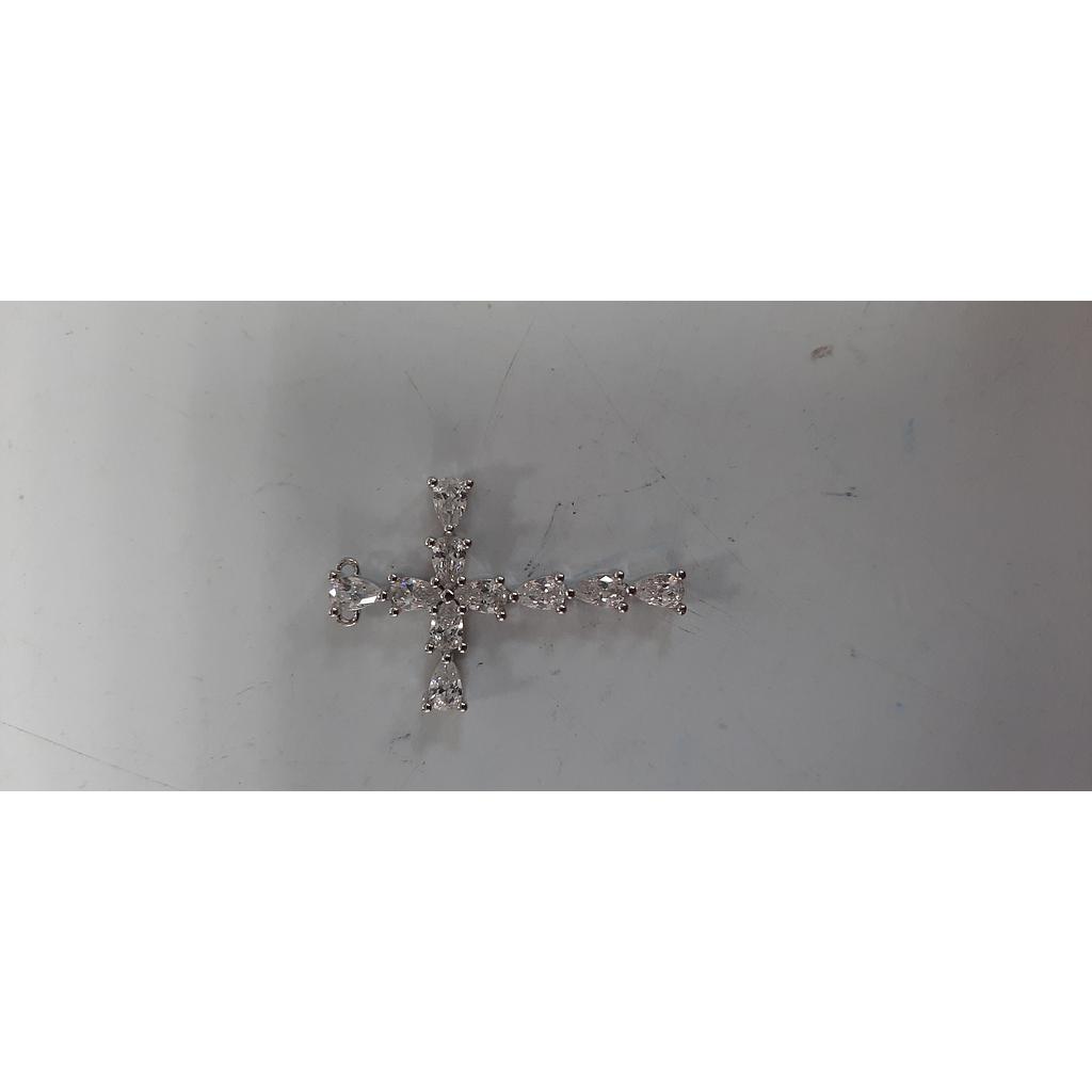 DIJE CRUZ MICROCIRCON   