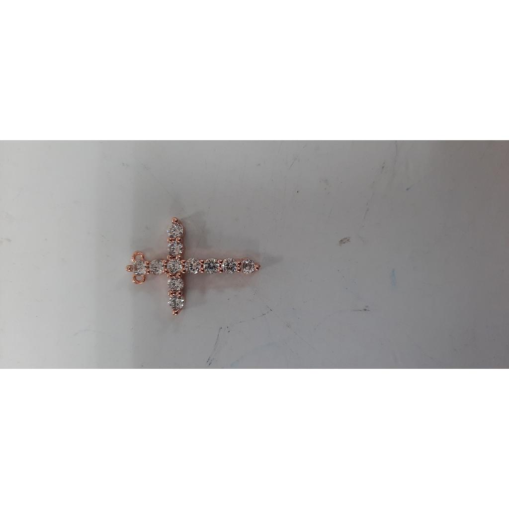 DIJE CRUZ MICROCIRCON    