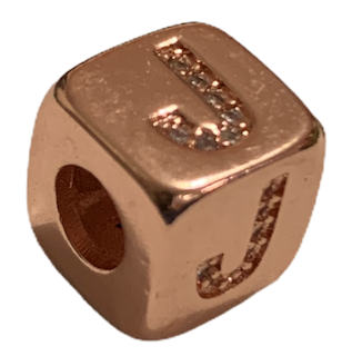 SEPARADOR LETRA  J CUBICA  14X14MM